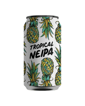 Hope Brewery Tropical Neipa 375mL Tropical NEIPA is everything great about our NEIPA 7.2 but on a tropical holiday. Fresh, smooth, juicy New England IPA taste that is hop based, so not as hazy as some. Strong pineapple aromas, big tropical flavours dominate with no bitterness in sight for a cruisy finish. 7.0% ABV | 30 IBU | 10 ECB.
