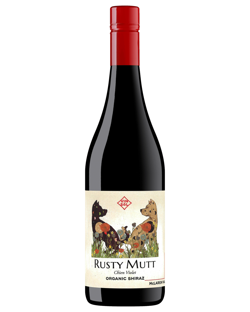 Buy Rusty Mutt Wines Chien Violet Organic Mclaren Vale Shiraz Pack 2022 ...