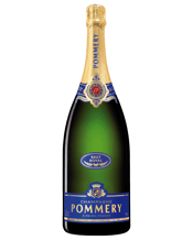  Pommery Brut Royal Nv<br>Magnum&nbsp;1.5l  1.5L Established in 1836, Madame Pommery is credited with creating the first vintage ‘brut’ style of Champagne in 1874, at a time when most champagnes were excessively sweetened with sugar. This pommery brut royal champagne revolutionary dry style set the benchmark for the rest of Champagne and it is in this spirit that the style of Pommery endures; with each cuvée displaying sublime elegance, finesse and freshness.<br>Pommery is one of the few Champagne Houses that produces their large formats in th