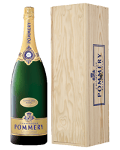  Pommery Grand Cru Jeroboam<br>In Timber Box... 3000ML Balanced with great richness, this 1996 offers a straight and pure wine with aromas of honey, spices, pepper, thyme and laurel. Incredibly fresh, floral (white flowers) and fruity (peach). A wine for special occasions and ideal with a meal.