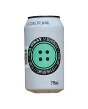  Buttons Brewing Sea Spray<br>Session Ale  375mL Sea Spray is a full flavoured, mid-strength, hoppy session ale. A great beer to celebrate mowing the lawns, a hard day at work, or catching a wave. Seize the day.