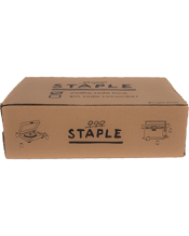  Staple Vodka Soda Lime 330ml<br> 330ML Say g'day to your new staple drink!<br>A mouth-watering take on an Aussie staple. Packed full of real limes (skin and all, to eliminate waste) delivering a refreshing, zesty flavour. A splash of apple juice provides natural sweetness and well rounded mouthfeel. <br>Finally, a highly sessionable vodka soda lime with unreal taste! Best served cold with mates.<br>All natural - no nasties<br>Low sugar - 1g from real fruit<br>89 calories <br>Gluten free<br>...unreal taste