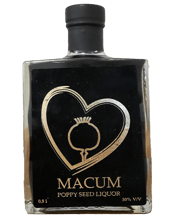  Macum Poppy Seed Liquor  0.5L The world's first drinkable gold.