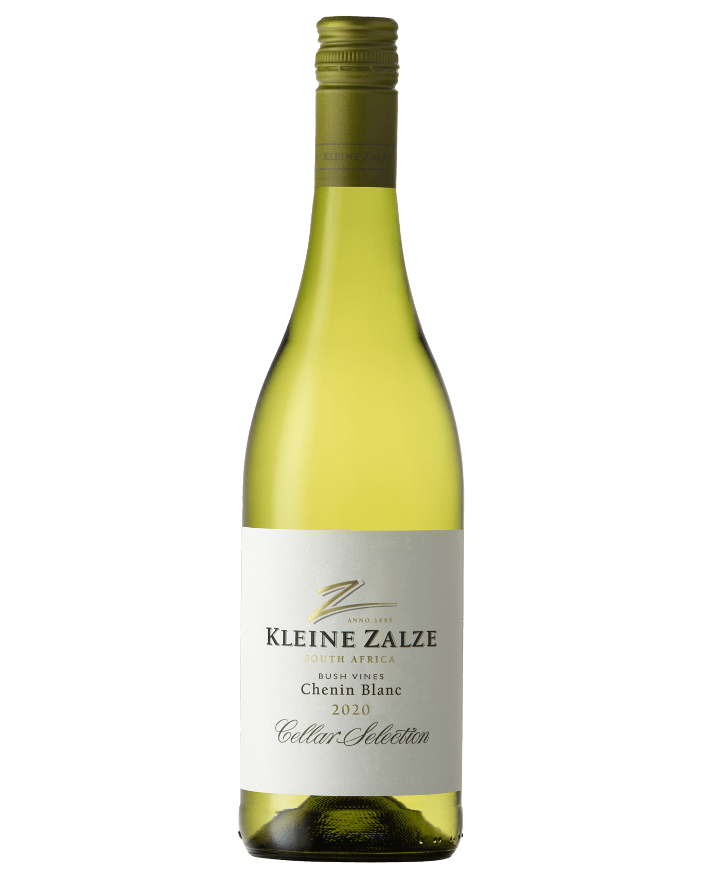 Buy Kleine Zalze Cellar Selection Bush Vine Chenin Blanc 2020 Online ...