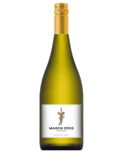  Maison Eros Mclaren Vale<br>Chardonnay 2022  750ML Maison Eros Chardonnay has the attractive light gold colour and it leads to an appealing aroma of freshly cut green stone fruit. It has a beautiful soft depth of fruit on the middle palate and finishes clean and dry. A delightful example of a youthful, fruit-driven, fresh style of chardonnay from a classic wine region.