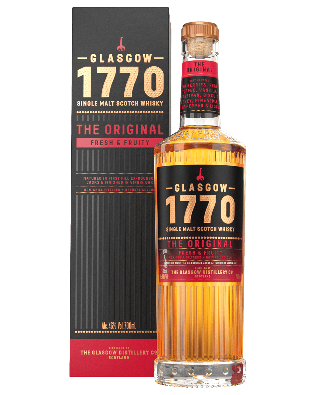 Glasgow 1770 Single Malt Scotch Whisky The Original 700ml (Unbeatable