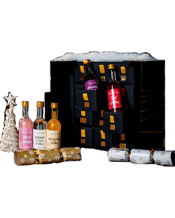  Newy Distillery 12 Day Vodka<br>Advent Calendar  50ML 12 Bottle Vodka Advent Calendar!<br />You've been waiting for this and now the wait is over - our Vodka only Advent Calendar has arrived and is ready to ship!<br />Our luxe-design presentation case is heavy-duty complete with premium matt-black finish and gold decorative trim. It also boasts a firm magnetic front fastener, complete with Newy Distillery branding.<br />Inside you'll discover 12 numbered drawers beautifully embossed, each containing one of our most popular vodkas, including some of