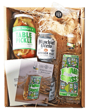  Storytellers Distillery<br>Fwah! Grass! Gin... 500ML A big and bold gift pack, for those seeking flavour!<br>Featuring our unique and complex Fwah! Grass! Gin – the world’s first gin created using native lemon scented grass. We’ve partnered this with Mischief Brew Ginger Ale and dried pineapple, creating a serve that is equally complex as it is delicious.<br>We’ve also included localNice Pickles Table Picklefrom right here in South Australia. Enjoy them alongside a SA cheese board, or get creative and add a splash of brine to aFwah! Grass! Dirty M