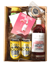  Storytellers Distillery<br>Tickled Pink... 700ML Fun, fruity, and unapologetic!<br>Featuring ourTickled Pink Strawberry Gin, this gift pack is designed to create vibrant, refreshing serves. For a dangerously goodHard Strawberry Lemonade. Simply mix 1 part gin with 3 parts Solo and garnish with dehydrated lemon, creating a refreshing serve that is perfect year-round.<br>For the creatives, try our Tickled Pink Gin mixed with fresh lemon and the includedGilbert’s Tasmanian Leatherwood honey, for a deliciously complex cocktail.<br>Pack contents:<b