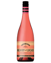  Henry & Lucas South<br>Australia Rose... 750ML A vibrant blend of Syrah (Shiraz) and Grenache showing red berry fruit, with a soft finish. Perfect to enjoy with pasta, pizza or charcuterie.