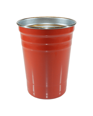 The Metal Party Cup Stainless Steel Classic Red Drinking Cup 500ml (12 Cups)  (Unbeatable Prices): Buy Online @Best Deals with Delivery - Dan Murphy's