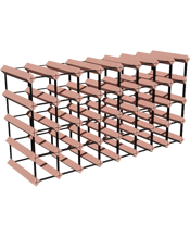  Wine Rack Store 40 Bottles<br>Classic Line - Rustic...  Wine Rack Store for a limited time only, take advantage of our Free Assembly Offer! Classic&nbsp;design combination of Premium New Zealand Pine Wood&nbsp;and metal with individual bottle shelves. Available in 4&nbsp;wooden finishes: Natural Pine, Rich Black,&nbsp;Brown Mahogany&nbsp;and Rustic Hardwood. Our Rich Black and Brown Wine Racks have been triple coated in oil paint finishes. Stores up to 40&nbsp;bottles.&nbsp; Assembled&nbsp;Dimensions:&nbsp; Height: 80.0cm Width: 42.0cm Depth: 23.5cm.