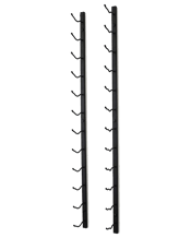  Wine Rack Store One Bottle<br>Deep Wall Mounted Wine...  Simple yet elegant. The One Bottle deep black metal finish Wine Rack allows you to put your wine on any wall around the house.<br>Holds up to 9 bottles.&nbsp;<br>Price per set of 2.<br>Dimensions:<br>Height: 89cm<br>Width: 14cm (Recommended)<br>Depth: 4cm