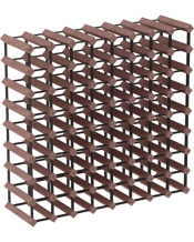  Wine Rack Store 72 Bottles<br>Classic Line - Rustic...  For a limited time only, take advantage of our Free Assembly Offer!<br><br />Classic&nbsp;design combination of Pine Wood and metal with individual bottle shelves.<br><br />Available in 3 wooden finishes: Natural Pine, Rich Black and&nbsp;Brown.<br><br />Our Rich Black and Brown Wine Racks have been triple coated in oil paint finishes.<br><br />Stores up to 72 bottles.&nbsp;<br><br />Assembled&nbsp;Dimensions:&nbsp;<br><br />Height: 80cm.<br><br />Width: 81.5cm.<br><br />Depth: 23.5cm.