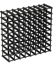  Wine Rack Store 120-bottles<br>Classic Line Wine Rack   Modern design combination of wood and metal with individual bottle shelves.<br>Available in 3 wooden finishes: Natural Pine, Rich Black and&nbsp;Brown.<br>Our Rich Black and Brown Wine Racks have been triple coated in oil paint finishes.<br>Stores up to 120 bottles.<br>Dimensions:&nbsp;<br>Height: 110cm<br>Width: 99cm<br>Depth: 24cm.