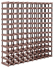  Wine Rack Store 120 Bottles<br>Classic Line Wine Rack...  120 Bottles Classic Line Wine Rack from Wine Rack Store<br>Classic design combination of Pine Wood and metal with individual bottle shelves.<br>Available in 4 wooden finishes: Natural Pine, Rich Black, Mahogany Brown and Rustic Hardwood.<br>Our Rich Black and Mahogany Brown Wine Racks have been triple coated in oil paint finishes.<br>Stores up to 120 bottles.<br>Assembled&nbsp;Dimensions:&nbsp;<br>Height: 110cm<br>Width: 99cm<br>Depth: 24cm.