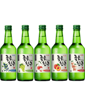  Chingu Mixed Party Pack<br>360ml  360ML Share a Chingu Party Pack with friends and enjoy 2 of each fruit flavour. In this pack there are 2 bottles each of Blueberry, Green Grape, Lychee, Peach, and Yoghurt.<br />Elevate your Chingu experience by matching with dishes that complement its subtle flavours. Serve chilled with Korean BBQ, Korean fried chicken or kimchi pancakes! Experiment and find your favourite pairings.<br />Chingu, meaning friends in Korean, celebrates the spirit of friendship and camaraderie.