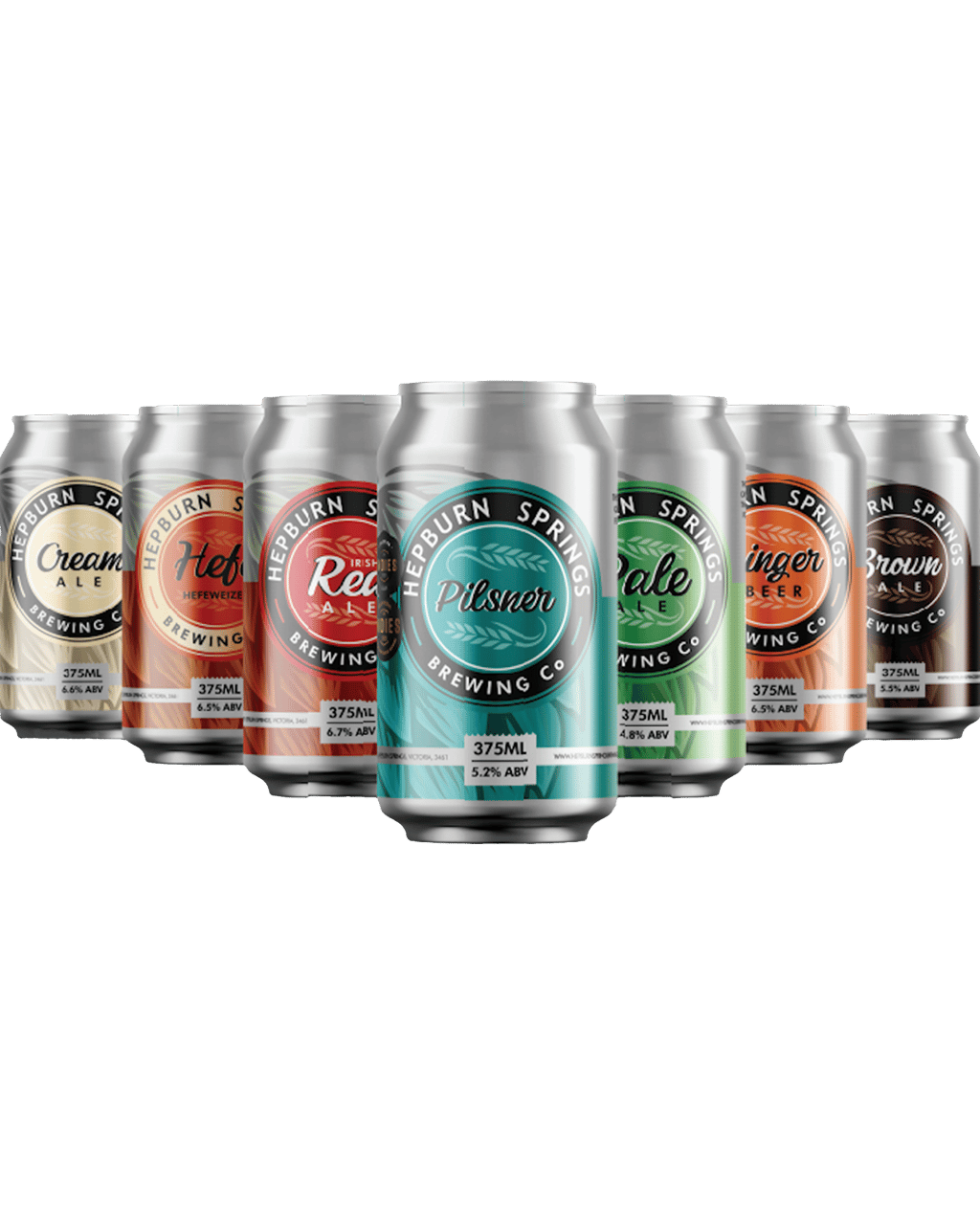 Buy Hepburn Springs Brewing Co Mixed Pack 375ml Online (Lowest Price