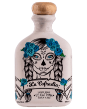  La Cofradia Catrina Blanco<br>Tequila - Ceramic... 100mL Catrina Blanco Ceramic 100mL La Cofradia is a company that has been producing and bottling Tequila for over 50 years. Their experience in the Tequila industry has made them one of the best and finest in the market, always adapting and responding to needs in the global market. Producing quality products and excellent agave made with a traditional process, but in a modern industrial plant, they bottle their Tequilas in ceramic and blown glass bottles, sharing their Mexican heritage with the world.