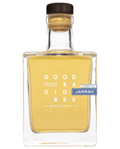  Goodradigbee Single Malt<br>Jarrah  500mL Goodradigbee's Jarrah single malt is completely unique. It is made from Scottish Highland single malt and matured in Goodradigbee's whisky maturation cubes made from Western Australia's imposing Jarrah, an ancient local hardwood. The spirit is young on the nose but genuinely surprises when tasted. Complex flavours compete at first - sweetness and citrus, followed by cinnamon and sometimes, a touch of spice. Jarrah is different, in a good way. Be prepared to be surprised.