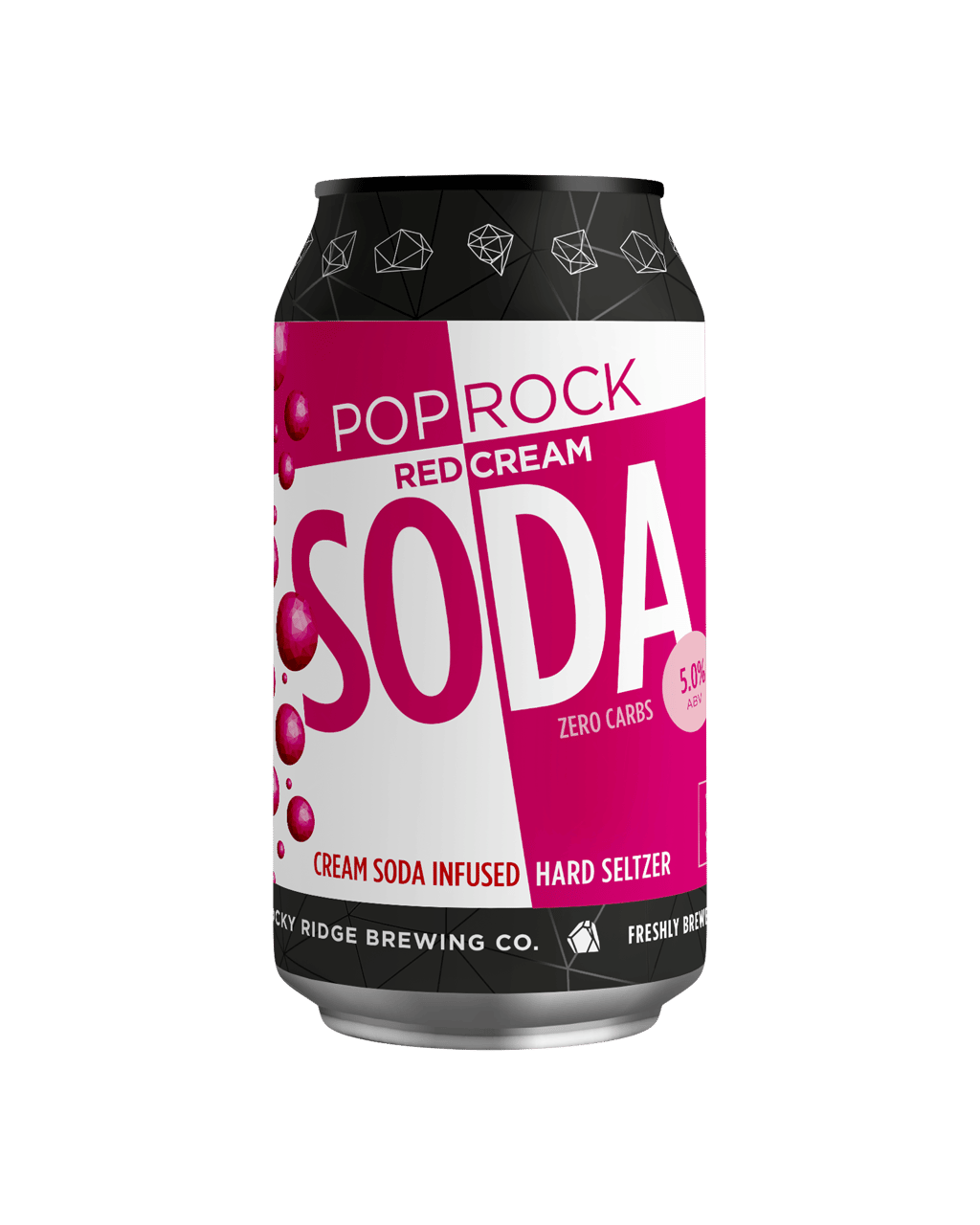 Buy Pop Rock Red Cream Soda Hard Seltzer Cans 24 X 375ml Online (Lowest