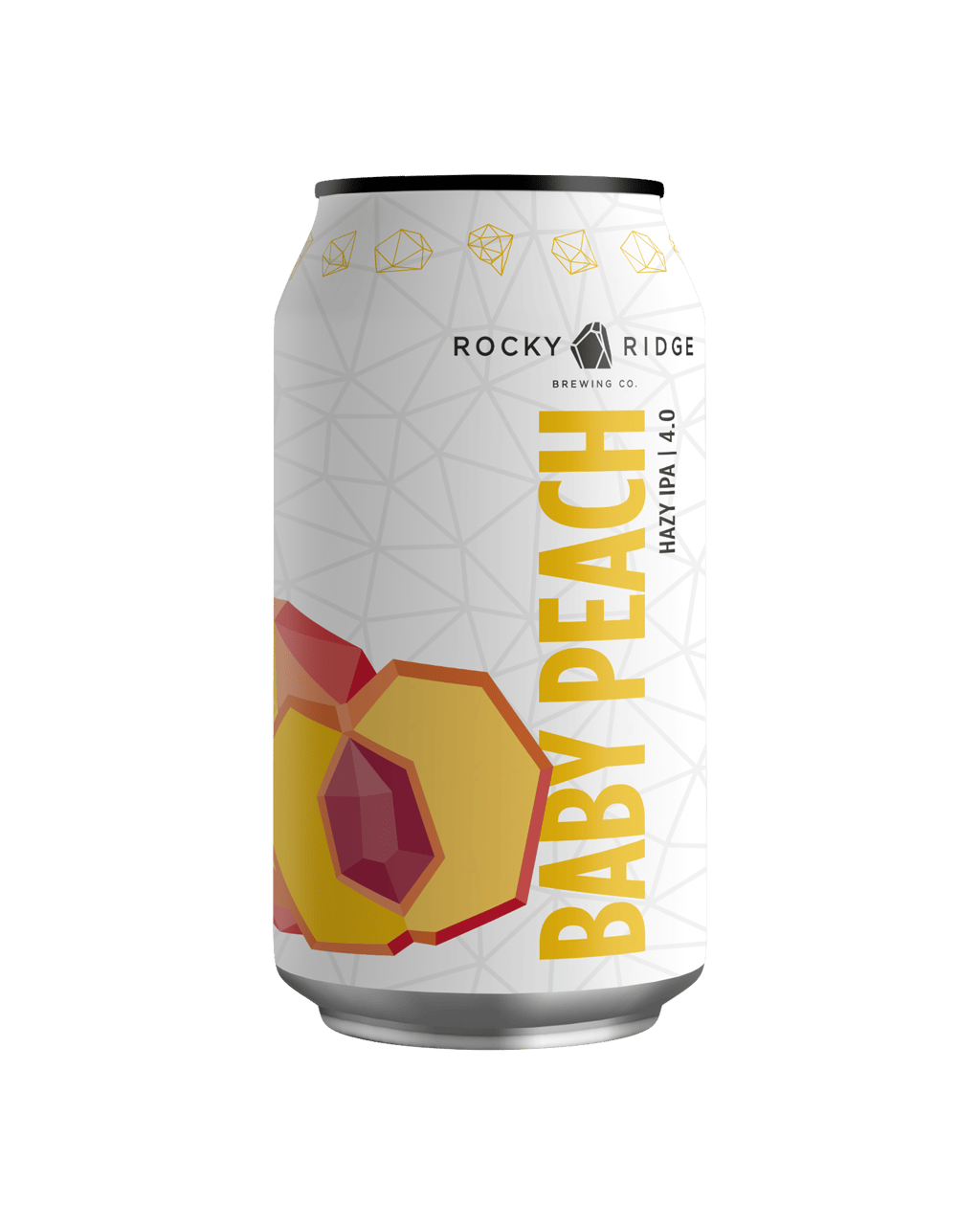 Rocky Ridge Brewing Co Baby Peach Hazy Ipa 24 X 375mL Cans Boozy