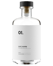  Saint Juniper Original Dry<br>Gin 500ml  500ML Crafted as a juniper-forward London dry gin style, this premium spirit boasts bright and zesty lime notes with the aromatic whispers of lemon myrtle, enhancing the gin’s crispness.<br>Subtle warmth from cassia and cardamom adds depth, while pink pepperberry injects a peppery intrigue. Floral touches of hawthorn flower and lavender elegantly round out the finish, offering a refined and refreshing taste that is both traditional and distinctly Australian.<br>Perfect for crafting an elegant gin and