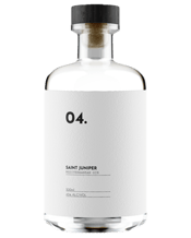 Saint Juniper Mediterranean<br>Gin 500ml 500ML Embrace the essence of the Mediterranean with Saint Mediterranean Gin, a premium craft gin that's perfect for a martini encapsulating the vibrant flavours and aromatics of the sun-kissed coastlines.<br>Each bottle of Saint Mediterranean Gin is distilled with meticulous care, blending traditional and unique botanicals including olive leaf, rosemary, bay leaf and liquorice root crafting a gin that is both classic and contemporary.<br>Its robust yet refined flavour profile makes it ideal for a clas