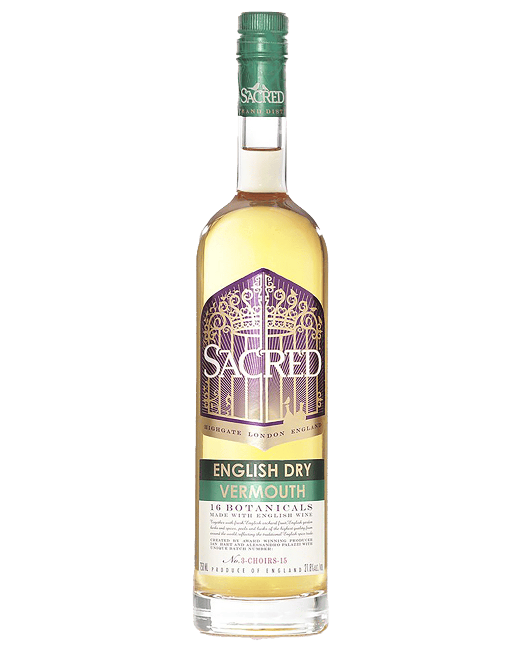 Buy Sacred Spirits Sacred English Dry Vermouth 750ml Online (Lowest