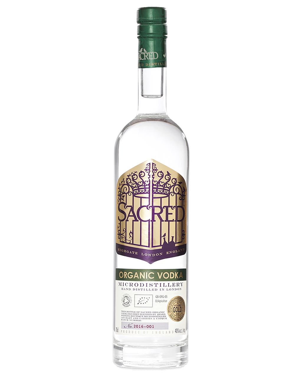 Sacred Spirits Sacred Organic Vodka 700mL Boozy