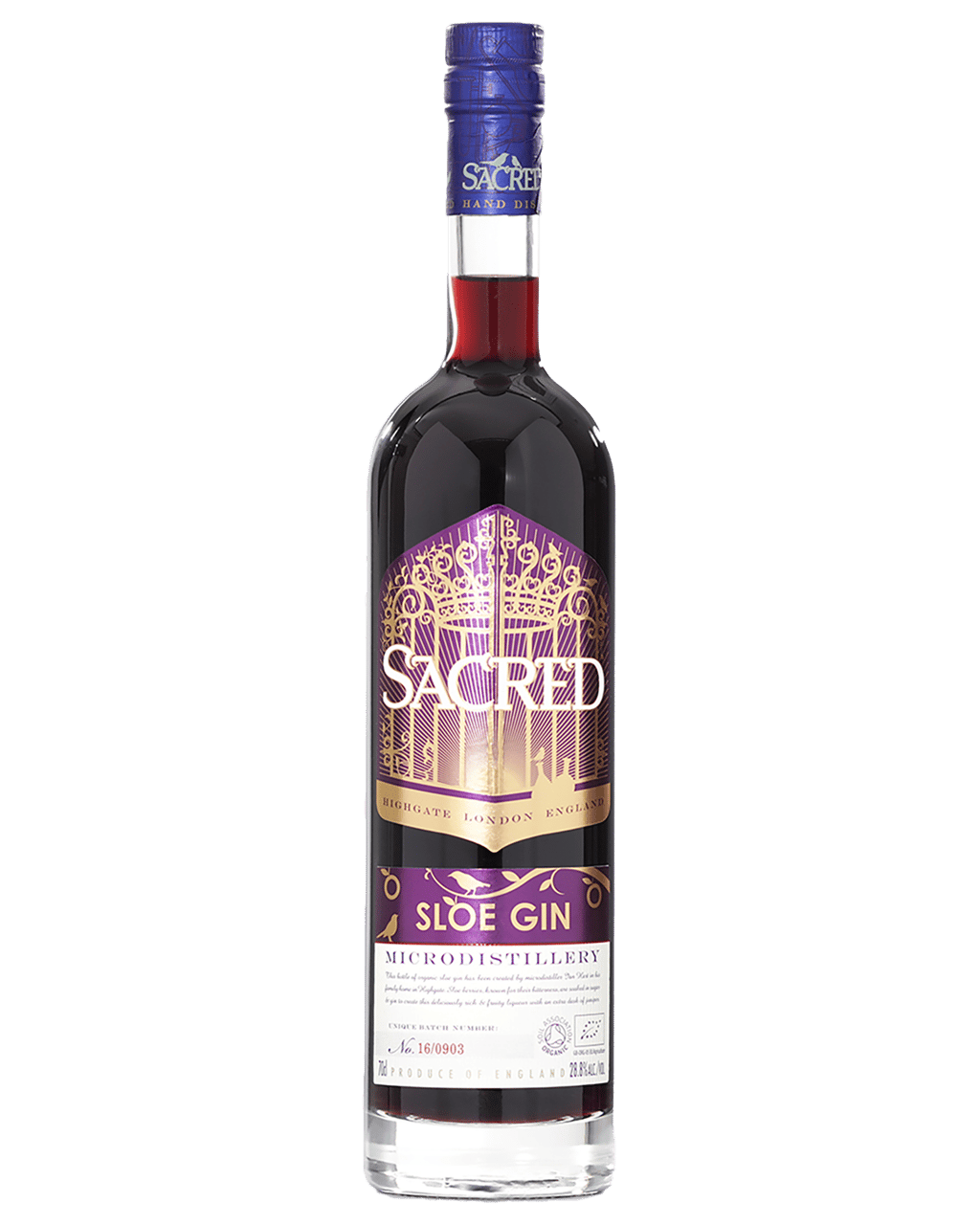 Sacred Spirits Sacred Sloe Gin 700ml (Unbeatable Prices) Buy Online