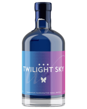  Waverley Distillery Twilight<br>Sky Gin  700mL Inspired by our amazing blue and pink sunsets our Twilight Sky gin is hand crafted in our distillery at Orford on Tasmania’s picturesque East Coast. The magic is Butterfly Pea Flower, so when the gin is served with tonic the colour will change to pink. It’s very scientific so you need the tonic, but could try a “Sonic” mix for same results (add tonic first). It’s party time when the Twilight Sky comes out so experiment with cocktails and impress everyone with your party trick gin. Please store i