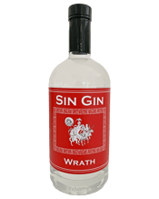  Sin Gin Wrath 700ml  700ML Wrath is not a gin for the faint hearted. With a juniper and coriander base it contains stinging nettles, devils claw and skullcap with generous amounts of native mountain pepper berries for spicy hotness.