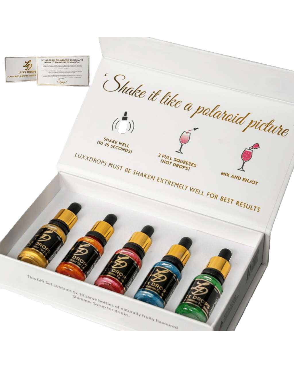 Cocktail Glitter Packs - All Natural Edible Glitter For Drinks