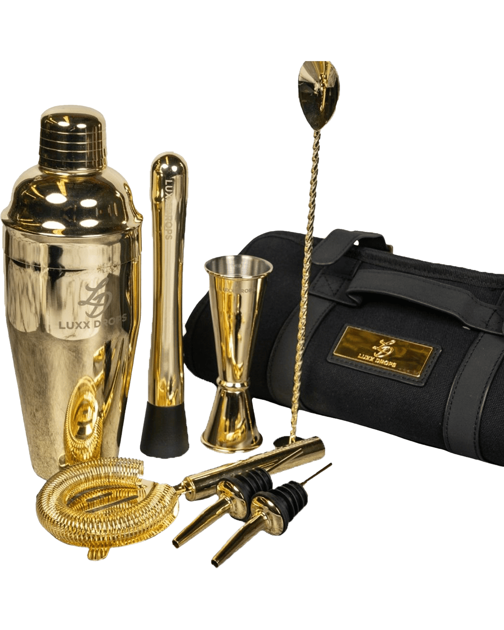 Buy Luxx Drops Cocktail Shaker Barware Bartender Kit Online (Lowest