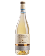  Montresor Pinot Grigio Delle<br>Venezie 2023  750ML GRAPE VARIETIS<br><br />Pinot Grigio.<br><br />WINE MAKING<br><br />Traditional pressing of the grapes with skin maceration<br><br />and fermentation at cold temperature in stainless<br><br />steel tanks.<br><br />COLOR<br><br />Straw yellow.<br><br />SENSORY EVALUATION<br><br />Elegant aroma with fruity and floral hints of acacia flowers<br><br />with soft nuances of ripe pear. On the palate its persistent<br><br />body blends with a perfect balance of soft and savory<br><br />flavors that remi