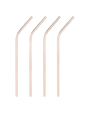 Viski - Copper Cocktail Straws