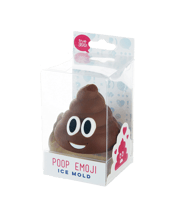 True Zoo Poop Silicone Ice<br>Mold This cheeky ice mold is sure to cheer when you're feeling down in the dumps. Simply pour water in the top, freeze, and separate the silicone halves. Don't pooh-pooh it until you try it! Constructed from food and dishwasher safe silicone