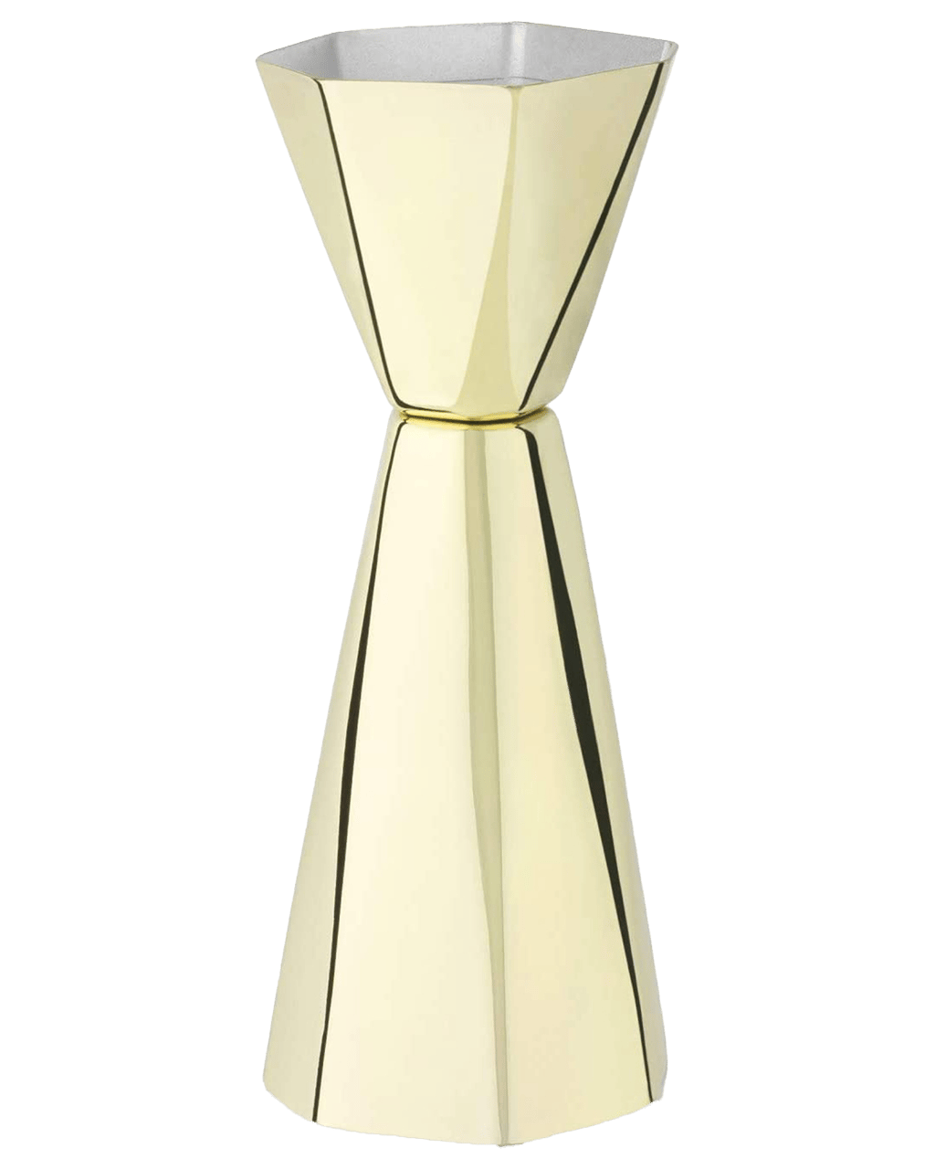 Viski Apex Faceted Gold Double Jigger - Boozy