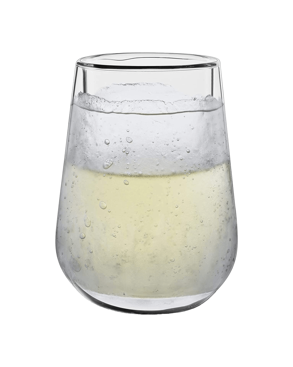 Viski Double Walled Chilling Wine Glass Boozy