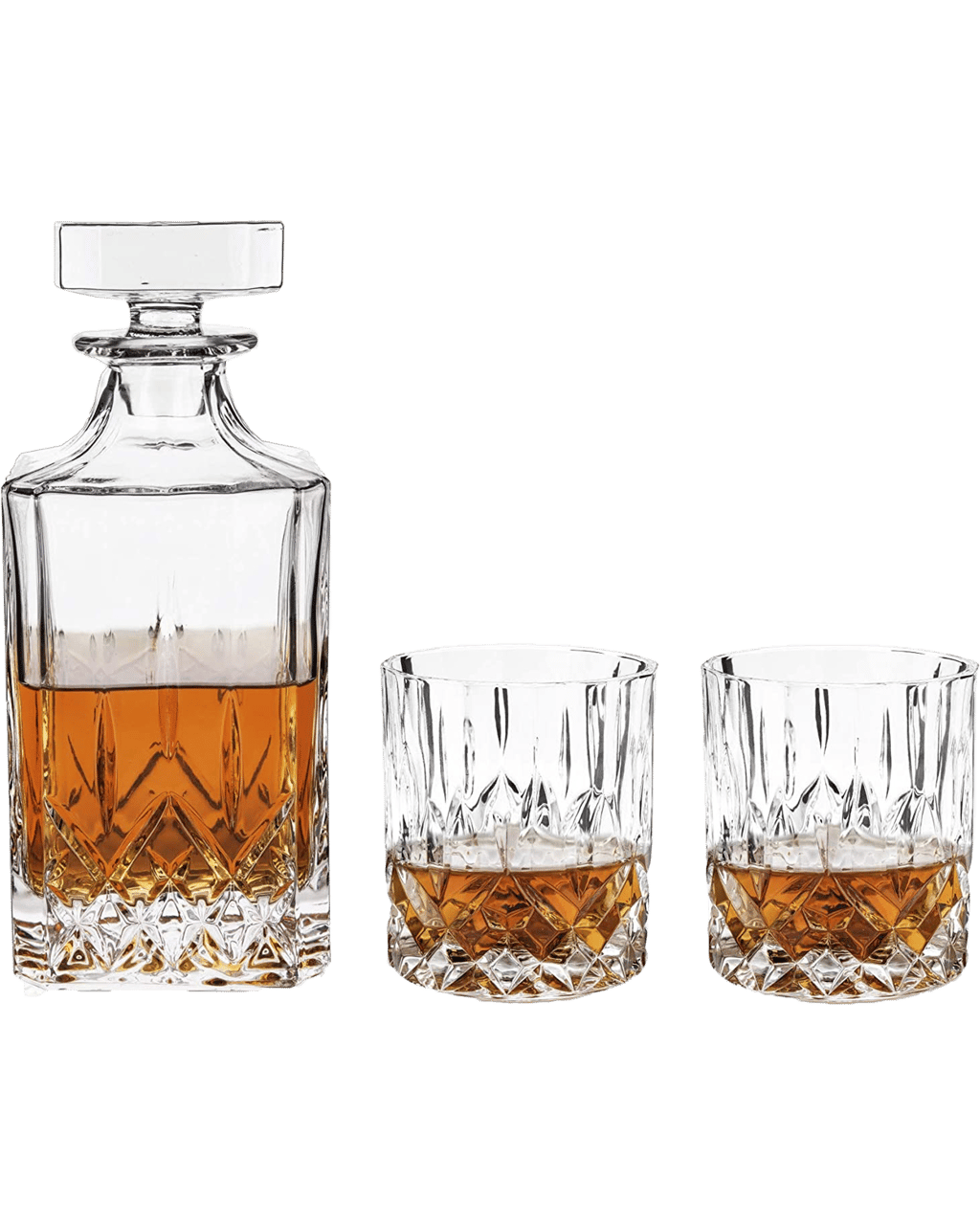 Viski Decanter Tumbler Set Boozy