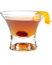 Viski Manhattan Glasses The Manhattan glass from Viski is the best way to enjoy timeless cocktails; a heavy base and modern design keep things interesting. Lead-free crystal.