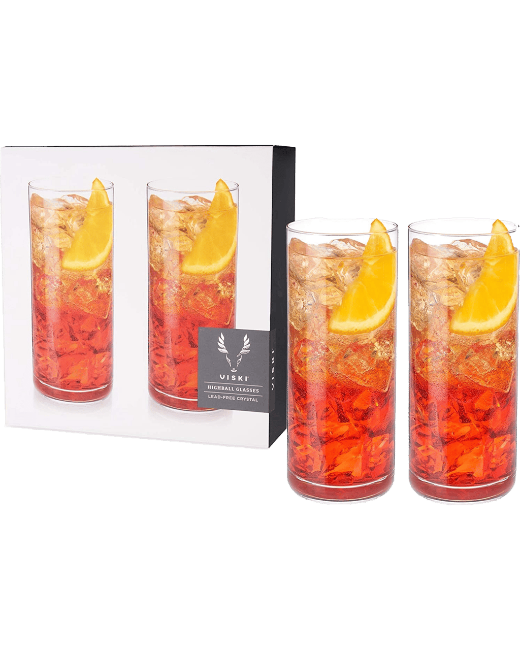 Viski Highball Glasses Boozy