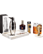 Nala Hampers Penguin Shaker<br>Gin Hamper Beautifully packaged in a luxurious magnetic lid hamper box and finished with an earthy ribbon, ready to gift! This Gift Hamper Includes: Brookies Slow Gin 350ml. Made in Byron Bay. Viski Belmont: Small "Makoto" Jigger Brookfarm Brothers Entertainer Nut Blend 75g Viski Irving: Penguin Cocktail Shaker Delivery Purchase an ITHIKA Gifts + Lifestyle greeting card and add a note to your order at check out and we'll add your note to the gift card and ship this gift directly to the lucky recipient. *Nu