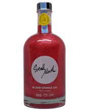 Small Mouth Shimmering Blood<br>Orange Gin 500ml 500mL A different approach to the standard dry gin, being quite fruity and sweet. Small Mouth's Blood Orange Gin has over 7 botanicals including distilled juniper, star anise, blood orange, coriander, and cardamom. It is hand crafted and free from preservatives, and artificial flavours. Meticulously distilled in Australia using only premium ingredients. Each bottle has an added edible glitter to make your simple mixes into amazing cocktails!
