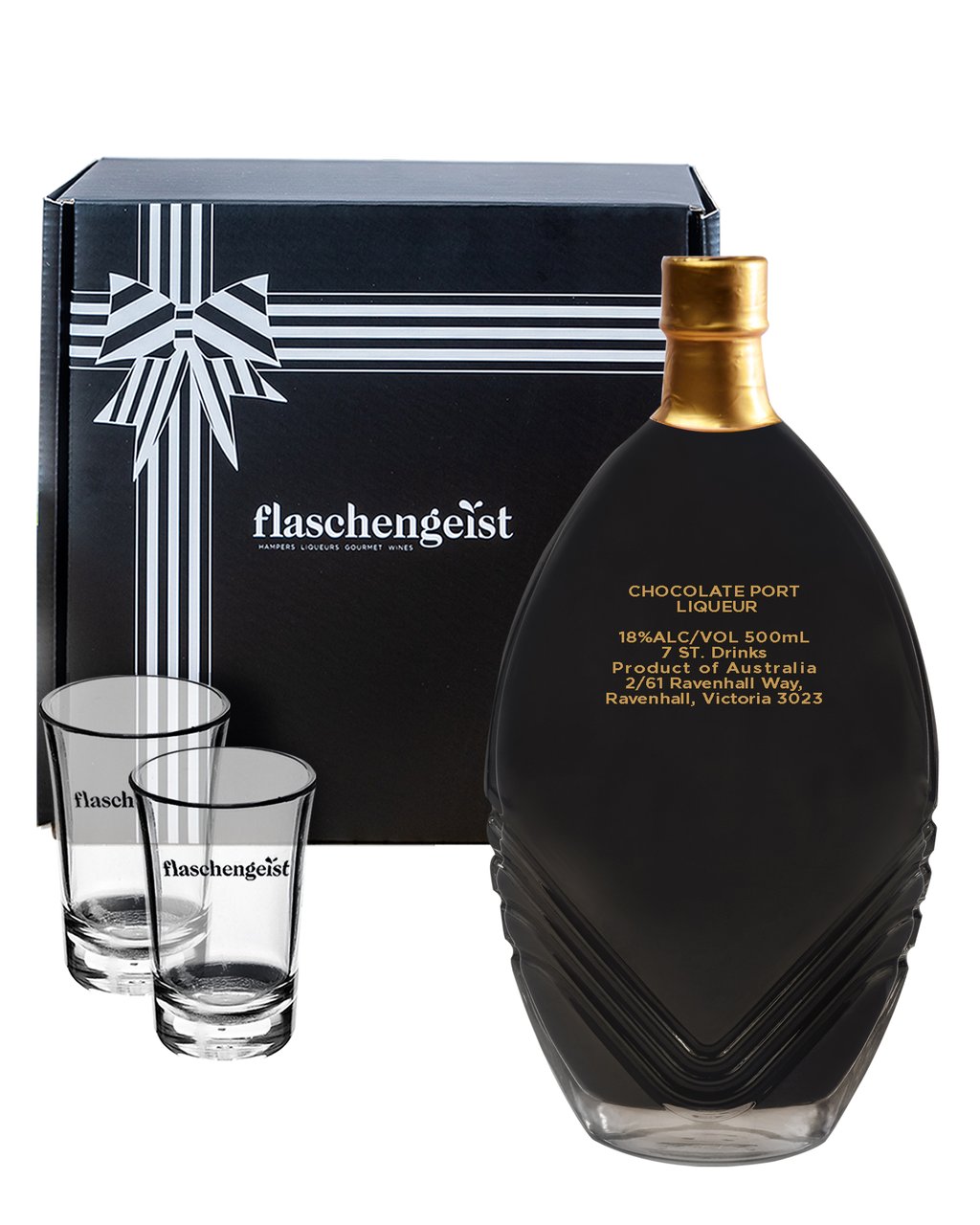 Buy Flaschengeist Chocolate Martini Chocolate Port Liqueur Gift Box