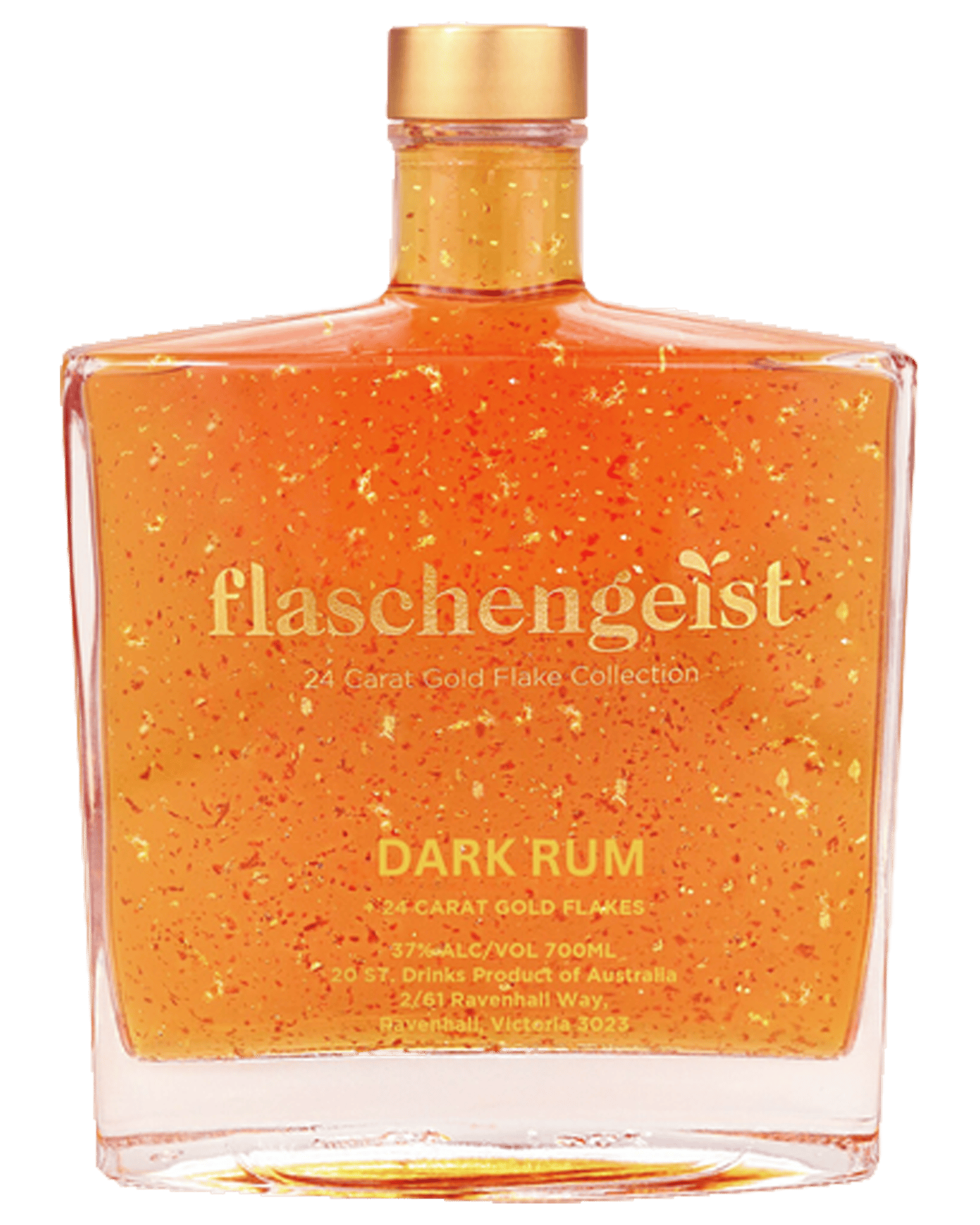 Buy Flaschengeist Bundaberg Original Rum & 24 Carat Gold Flakes