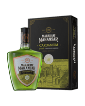  Maharani Mahansar Cardamamom<br>750ml  750ML Experience the timeless allure of Indian spices with Maharani Mahansar Cardamom Vintage Edition, a regal spirit that captures the essence of premium cardamom in every sip, serving as the captivating hook to this luxurious offering. Part of the exclusive Royal Treasure Collection, this exquisite creation is a tribute to India’s rich spice heritage and the legacy of indulgence, originating from masterful craftsmanship that honors centuries-old traditions in blending fine spirits with authentic Ind