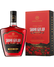  Maharani Mahansar Shahi<br>Gulab 750ml  750ML Experience regal elegance with Maharani Mahansar Royal Rose Palace Edition, a liqueur infused with the delicate essence of handpicked roses. Inspired by Rajasthan’s iconic forts, palaces, and havelis, the design celebrates heritage with a playful touch of horse polo, the Maharajas’ favorite sport. Smooth, aromatic, and luxurious, this Heritage Liqueur is a true tribute to royal tradition and timeless charm.