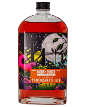  Moonshiner Alice Street<br>Pomegranate Gin  500mL Cramming as much flavour as humanly possible into a bottle, our Alice Street gin has a flavour that is resoundingly and unmistakably pink.&nbsp;&nbsp;It combines the sweet tartness of pomegranates and apples with a clean vanilla finish.&nbsp;&nbsp;This is the gin, tonic was born for.